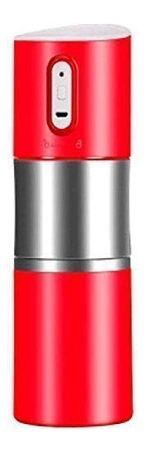Macinatore per caffe portatile con macinacaffe rosso