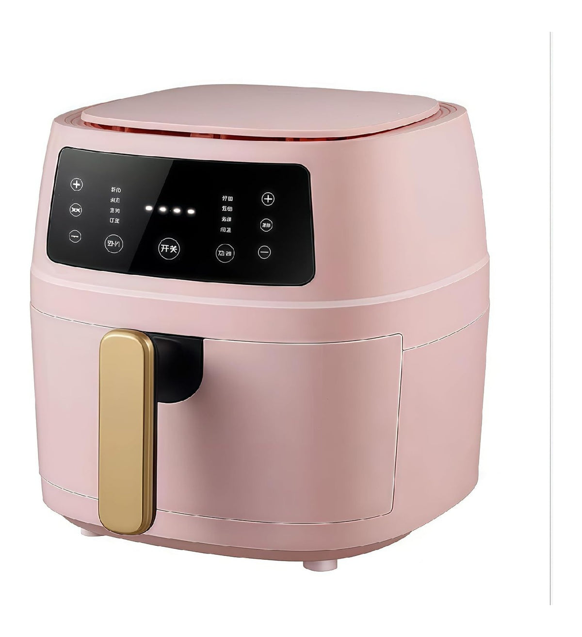 Friggitrice ad aria 6 L con comandi touch nero