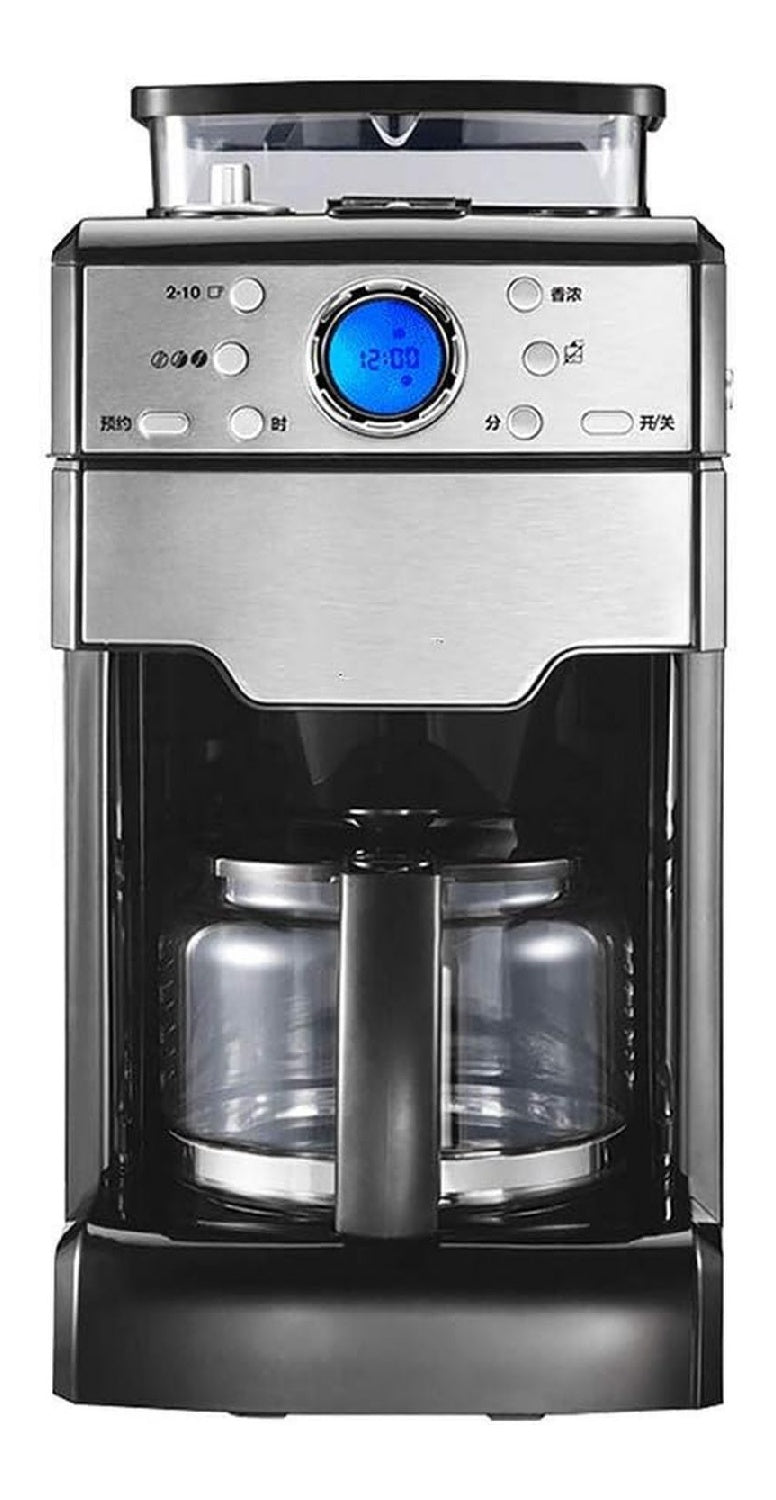 Macchina espresso digitale funzionamento automatico blu