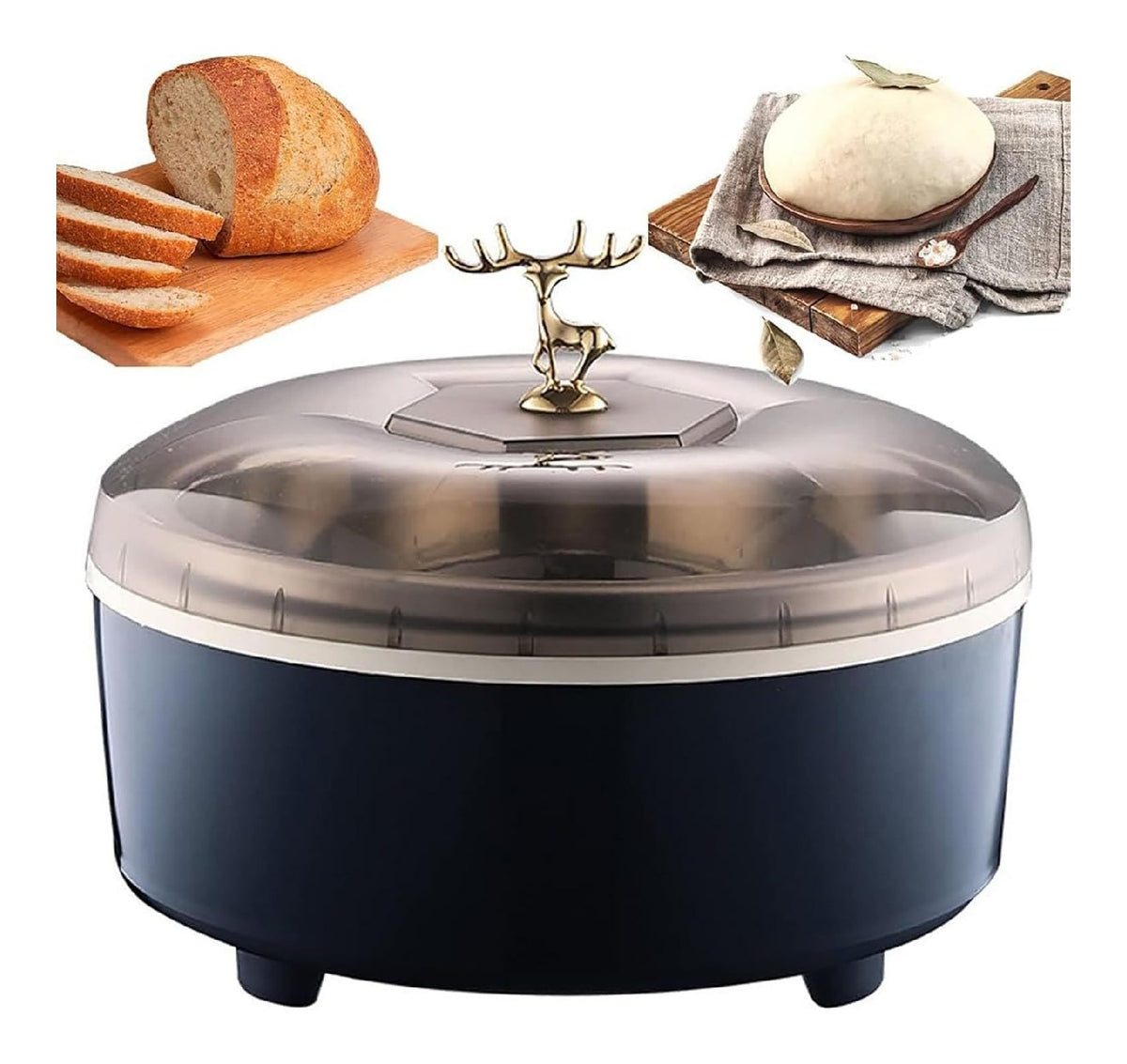 Macchine del pane funzionamento automatico nero