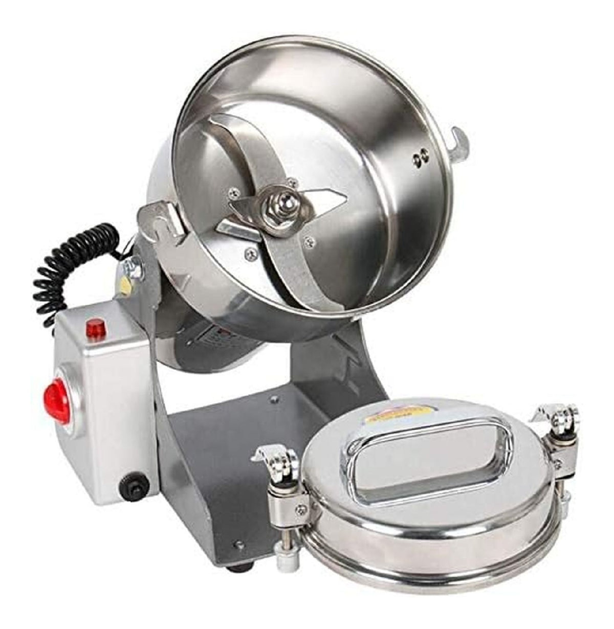 Mulino elettrico per cereali con timer funzionamento automatico rame con macinacaffe