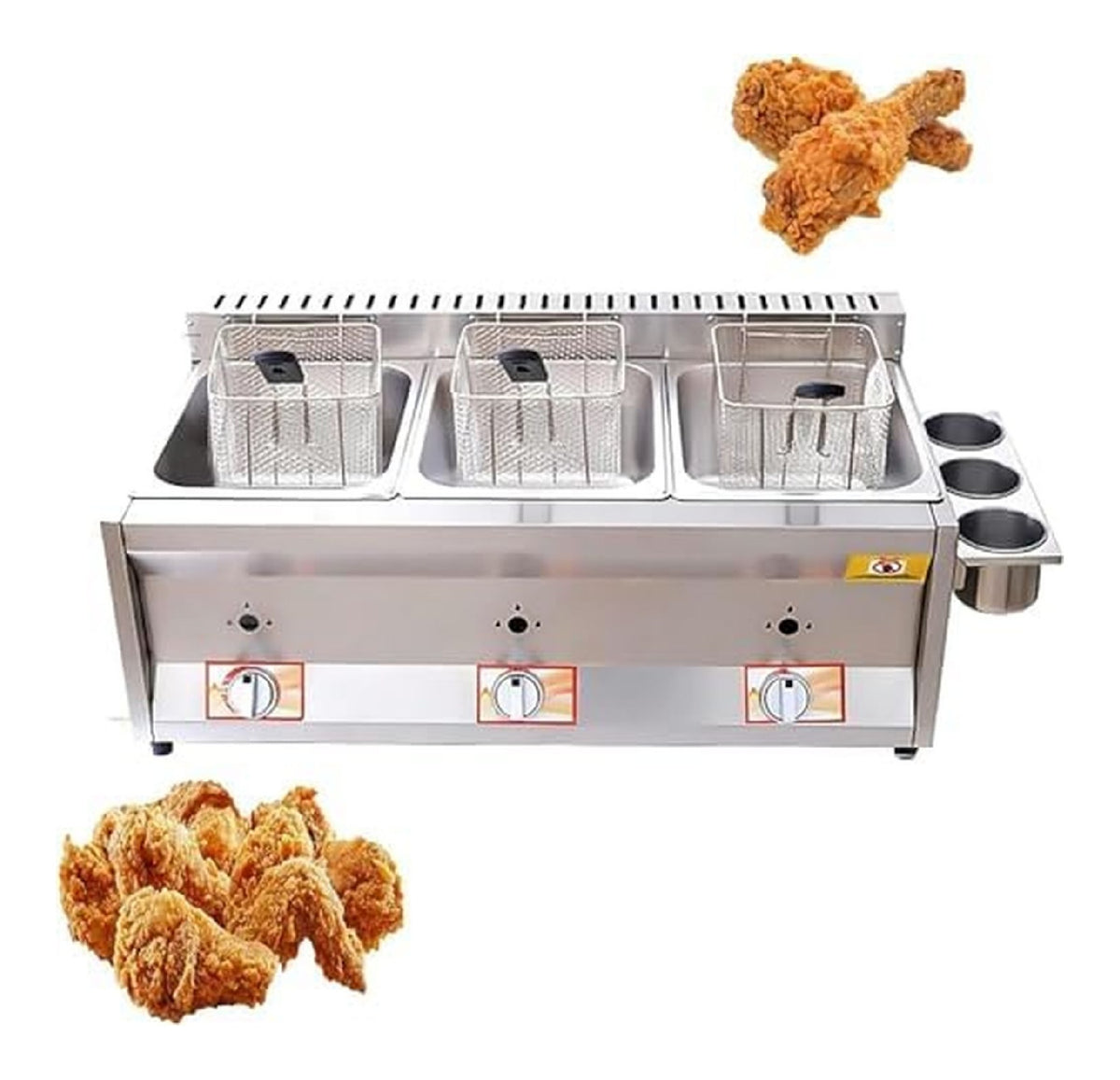 Sistema per frittura Friggitrice Commerciale, Friggitrice Banco Cilindri