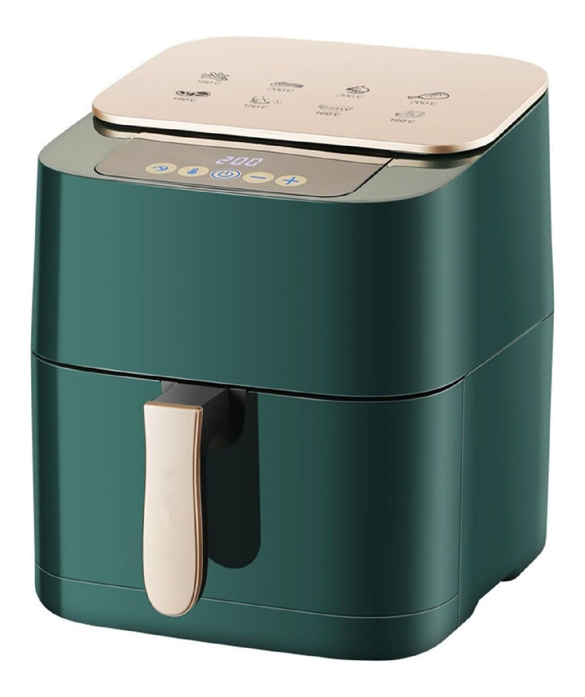 Friggitrice ad aria digitale con comandi touch nero 6.5 L comandi touch