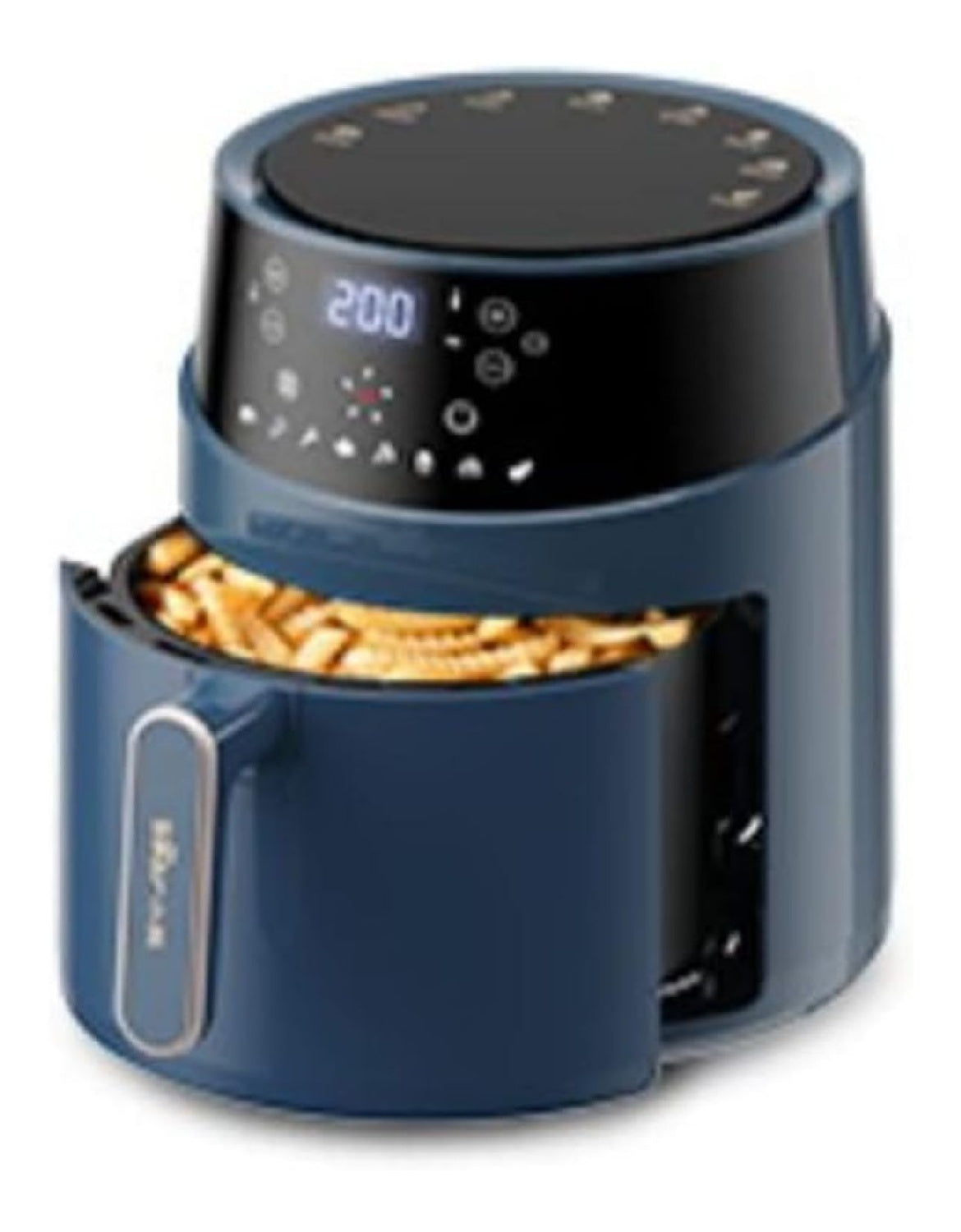 Friggitrice ad aria 4.6 L componenti lavabili blu