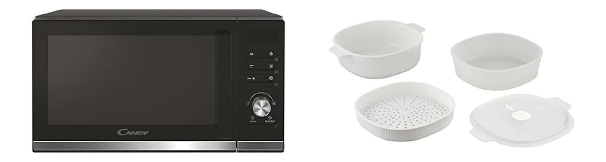 Con timer forno a microonde funzionamento automatico nero