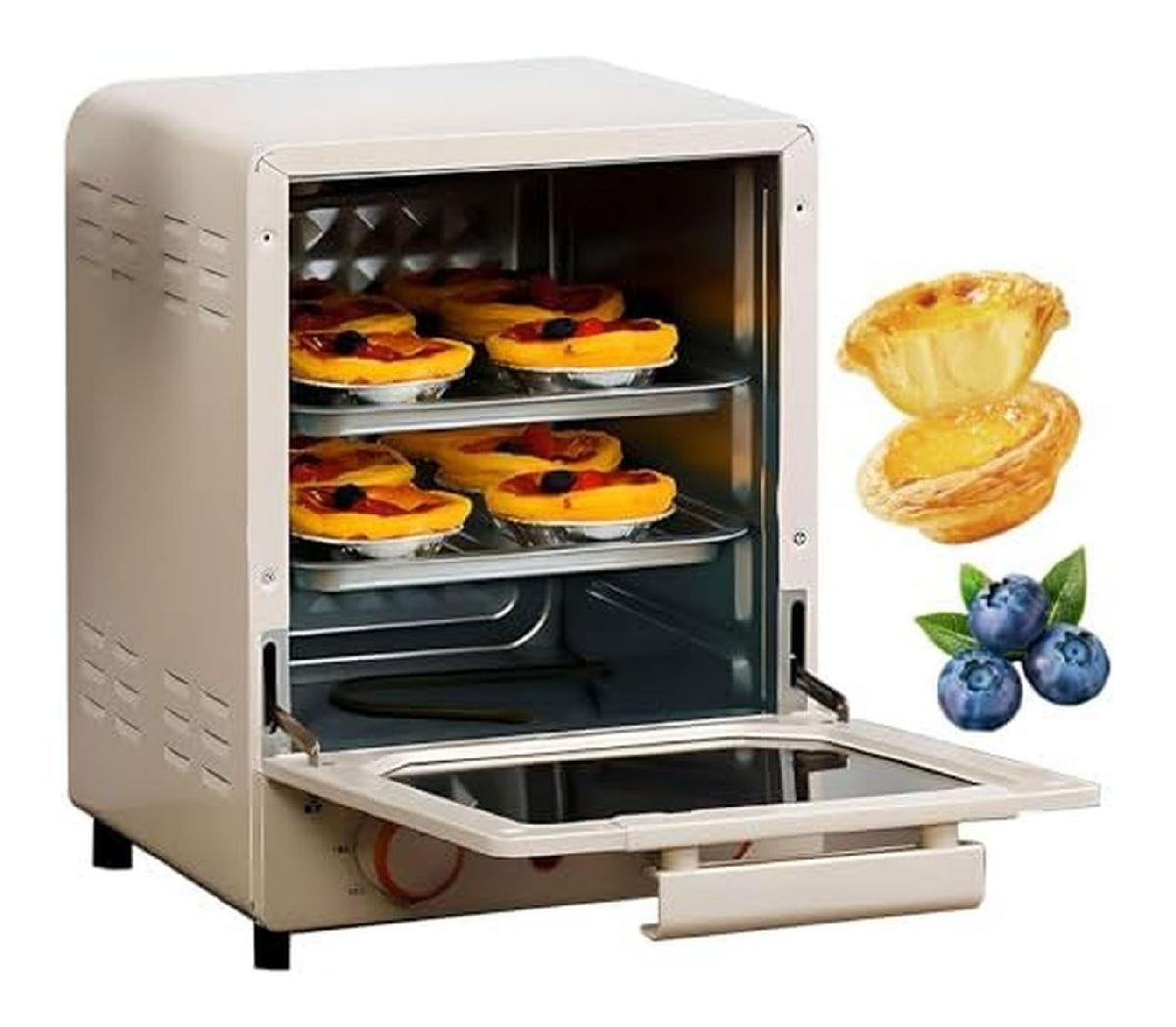 Friggitrice ad aria con timer bianco