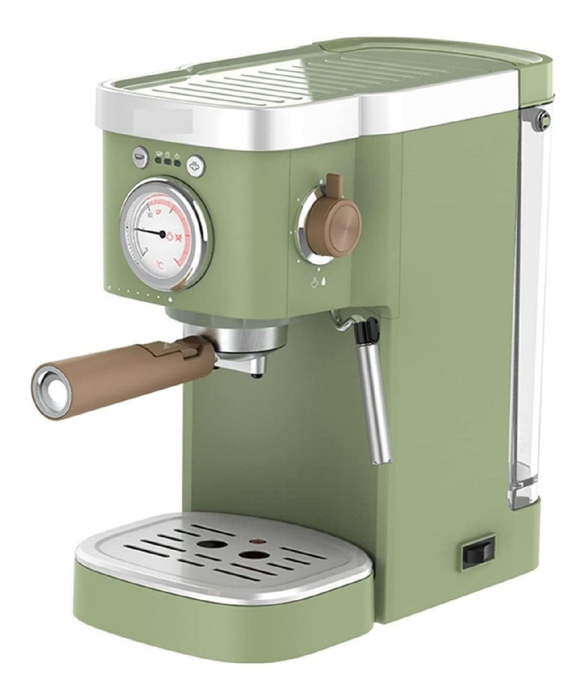 Macchina per caffe GaRcan, caffettiera, funzionamento automatico componenti lavabili verde