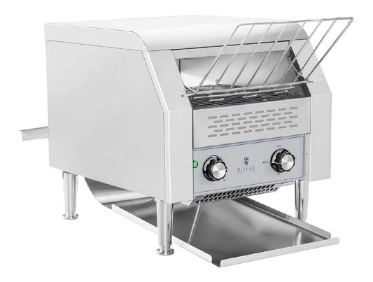 In acciaio inox tostapane elettrico argento