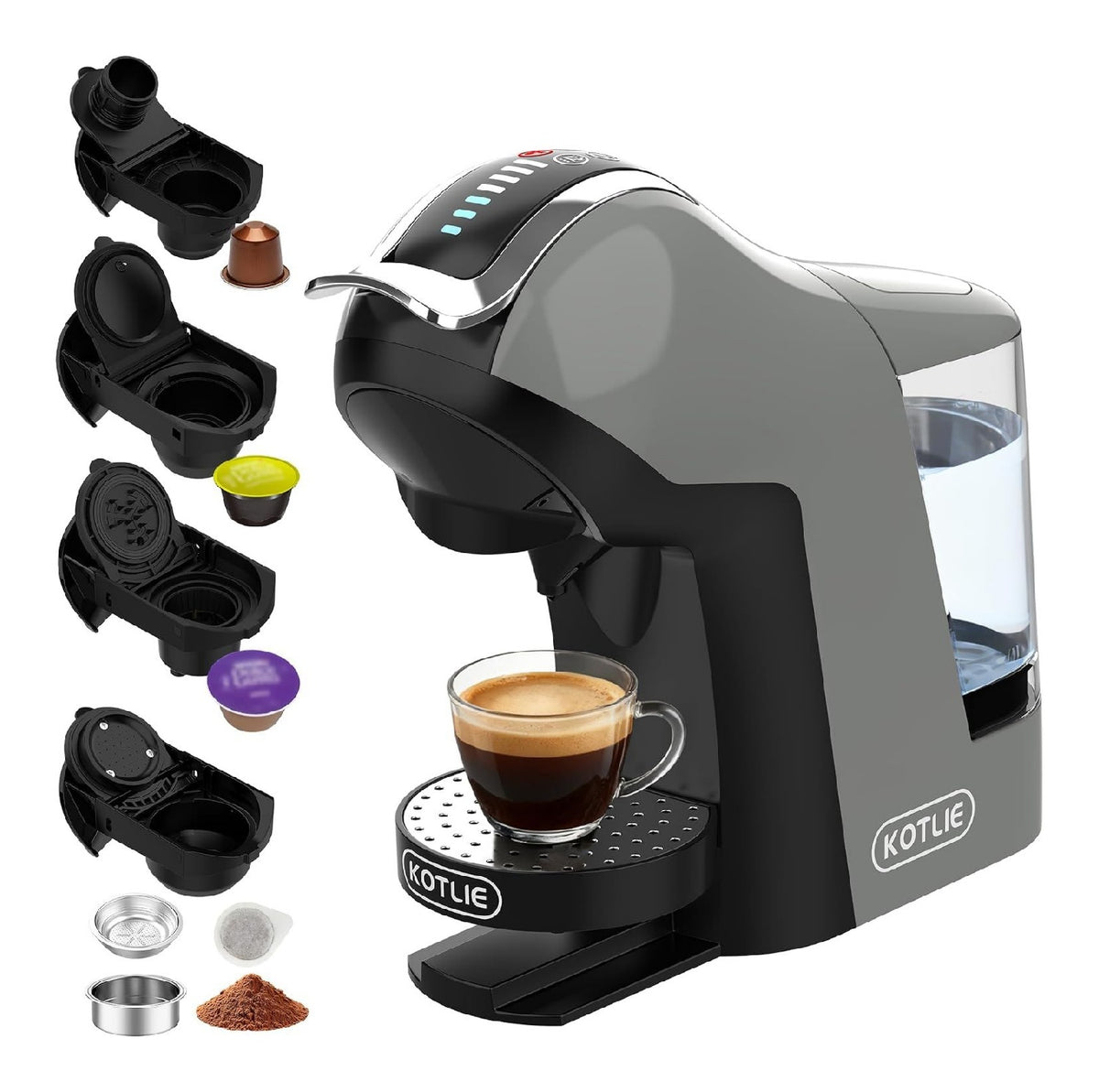 Macchina da caffe 1 L nero