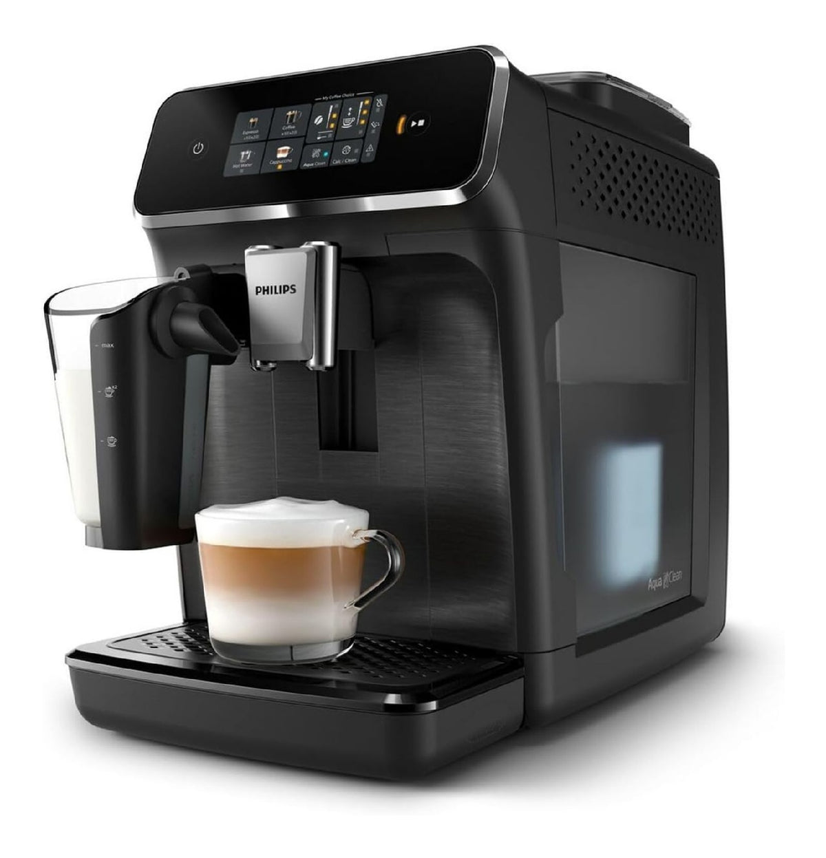 Caffettiera Superautomatica EP2330/10 Nero Cromo funzionamento automatico nero
