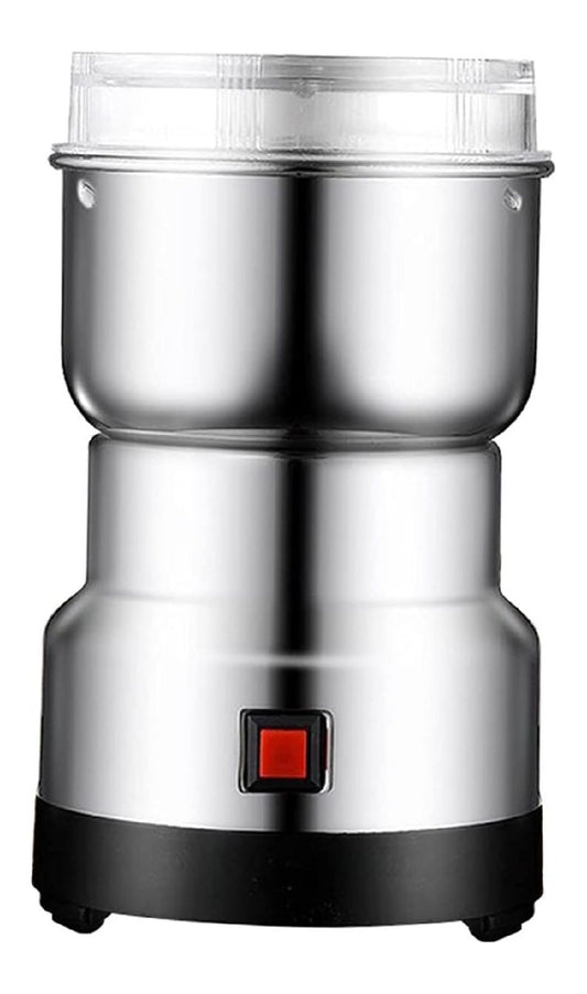 Macinatore per caffe con macinacaffe argento
