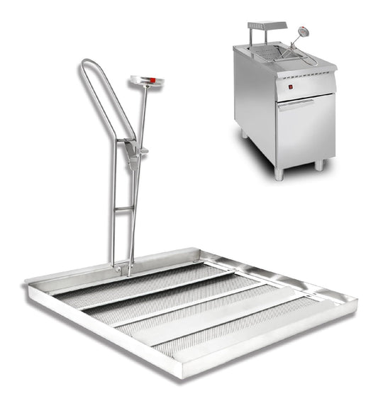 in acciaio inox friggitrice da cucina componenti lavabili