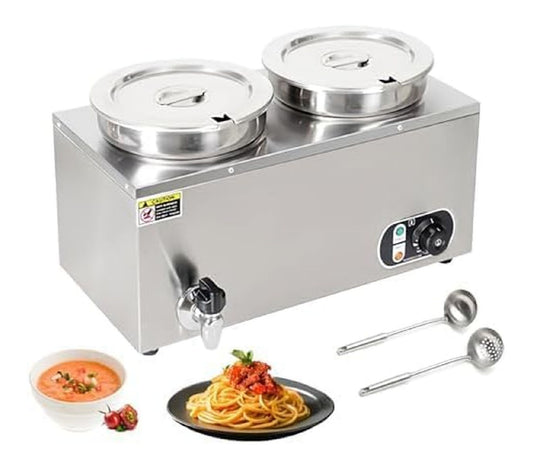 Vassoi scaldavivande temperatura regolabile in acciaio inox argento