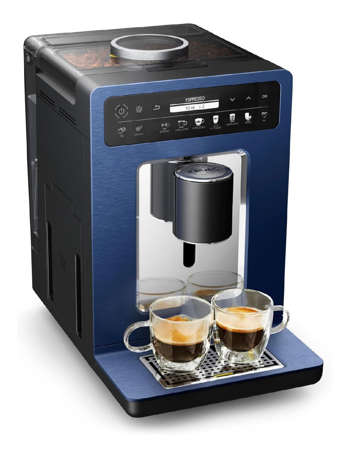 Macchina da caffe automatica con comandi touch funzionamento automatico nero comandi touch formato compatto