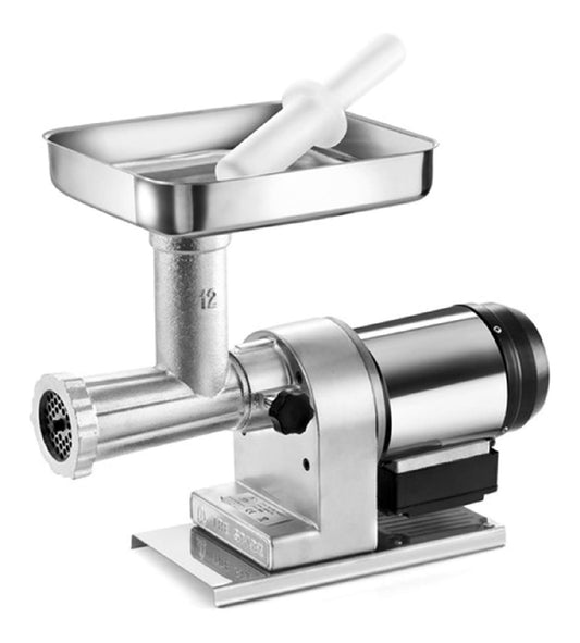 TRE Tritacarne elettrico 160 ELEGANT, in acciaio inox argento