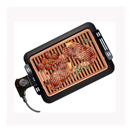 Griglia elettrica per Interni Barbecue portatile componenti lavabili rame