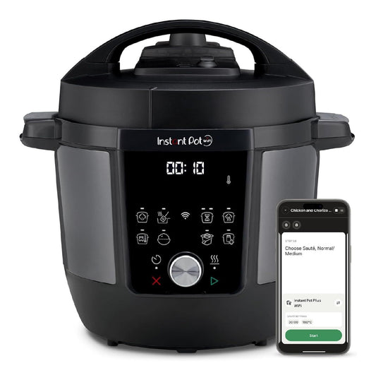 Plus Multicooker 5,7L acciaio inossidabile funzione vapore nero