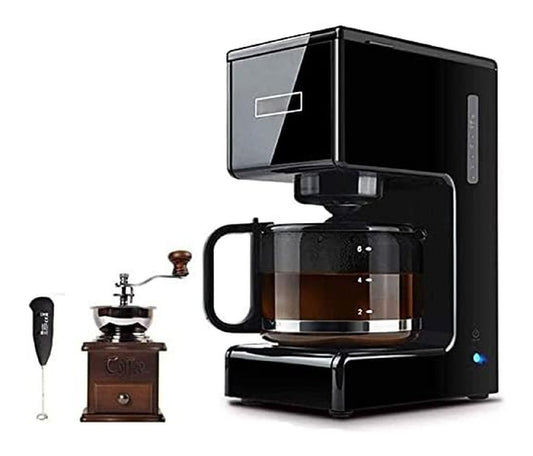 Macchina da caffe automatica funzionamento automatico funzione vapore nero 750 ml