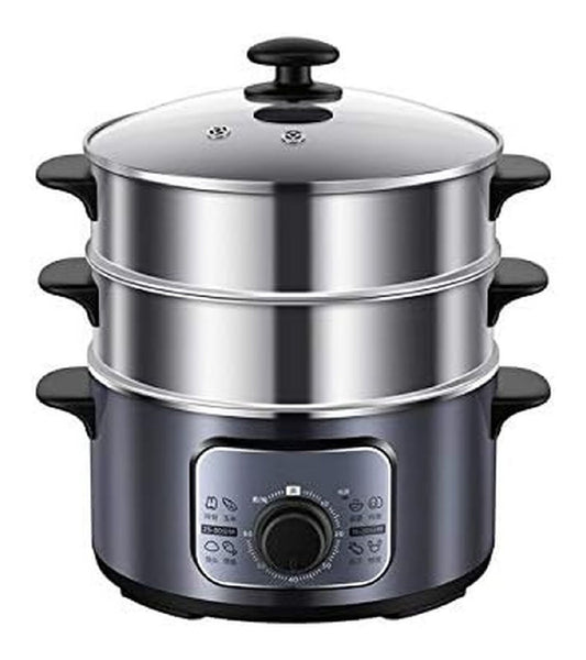 Fornello Vapore Elettrico Tre Strati funzionamento automatico funzione vapore oro