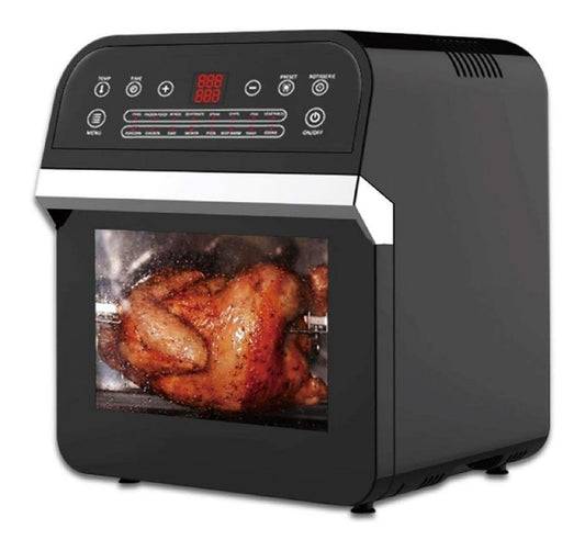 Friggitrice ad aria digitale con comandi touch oro 12 L