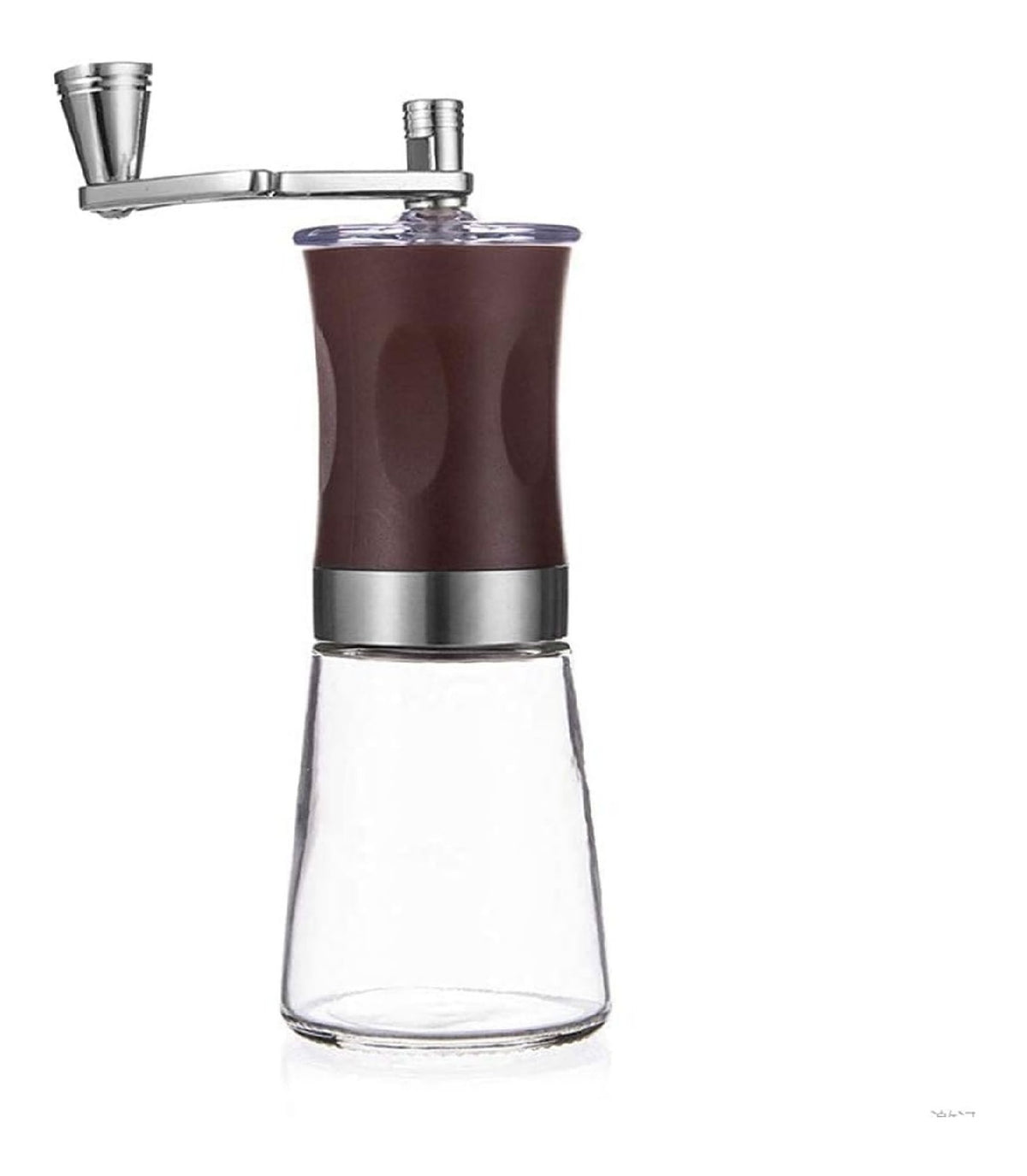 Macchina da caffe nero portatile con macinacaffe