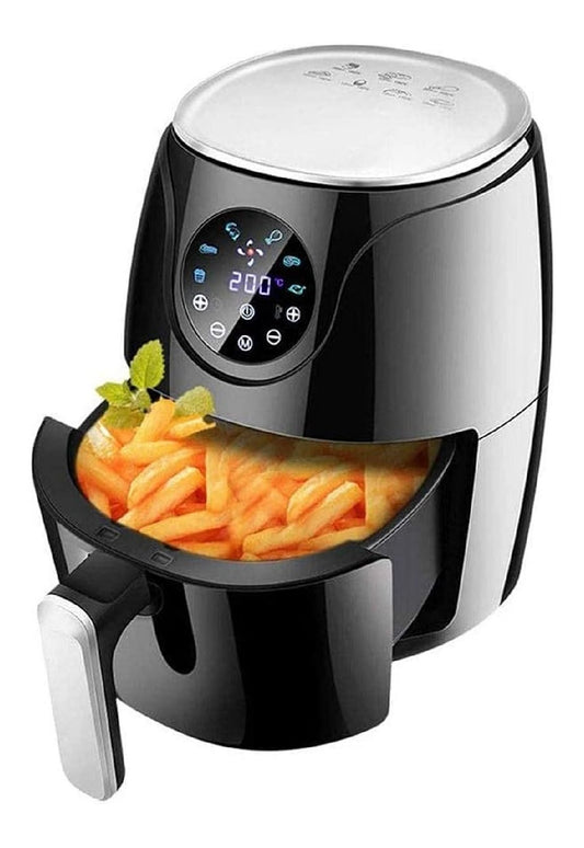 Friggitrice ad aria con comandi touch con timer nero 2.6 L