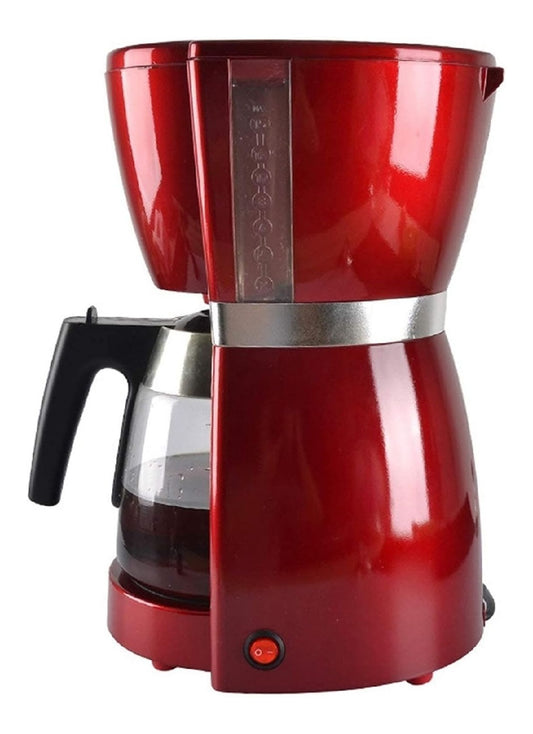 Macchina da caffe funzionamento automatico componenti lavabili rosso