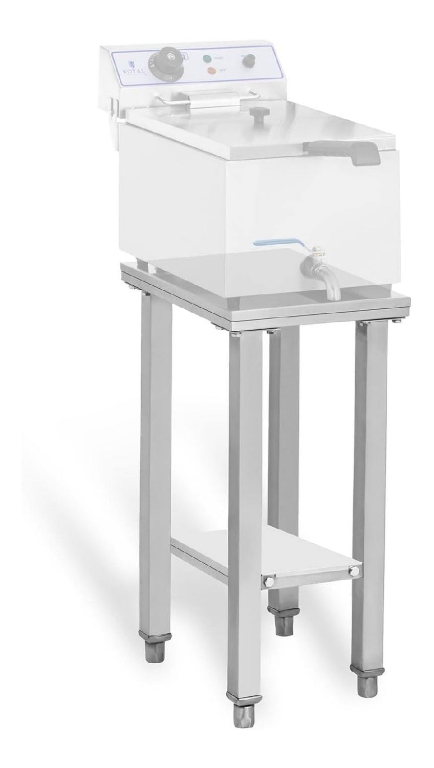 Sistema per frittura Royal Catering Ripiano Inox Friggitrice