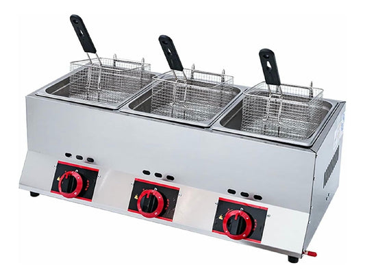 Sistema per frittura Friggitrice GILP Acciaio Inossidabile Professionale