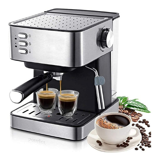 Macchina espresso 1.6 L con comandi touch nero
