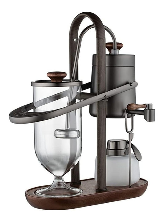 Macchina espresso funzione vapore nero 450 ml