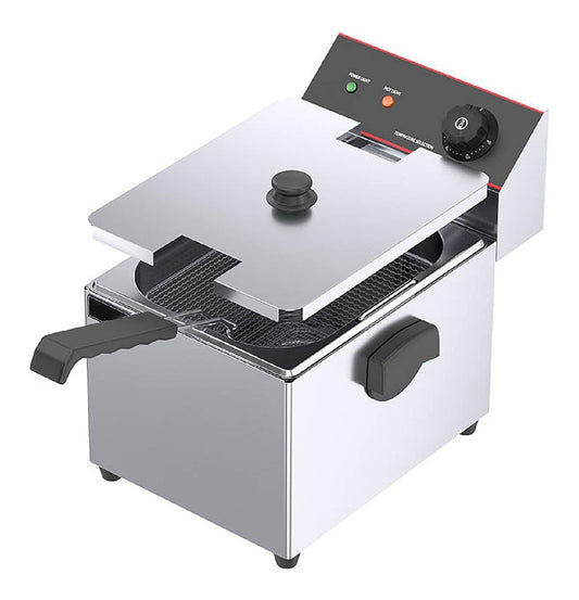 Sistema per frittura Friggitrice elettrica Patatine Fritte Litri