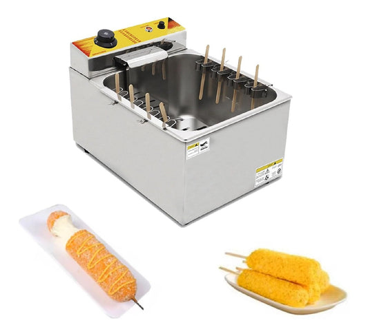 Friggitrice da cucina Friggitrice Elettrica Professionale Formaggio, Mais