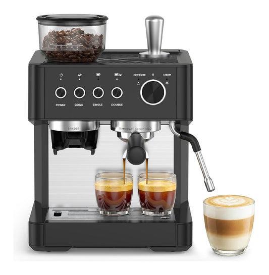 Kismile Macchina per caffe espresso funzionamento automatico funzione vapore rosso