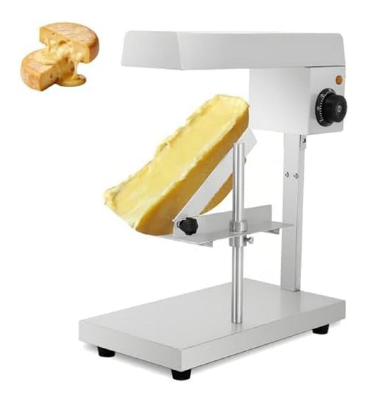 Scioglitore Formaggio raclette Professionale, Macchina in acciaio inox argento