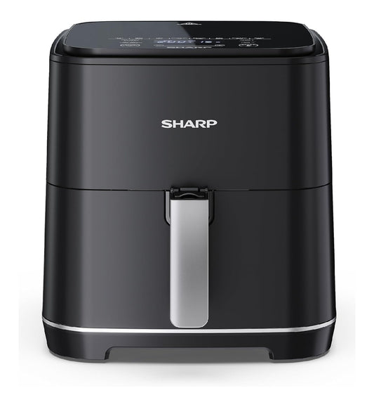 Friggitrice ad aria digitale con comandi touch nero 5.5 L