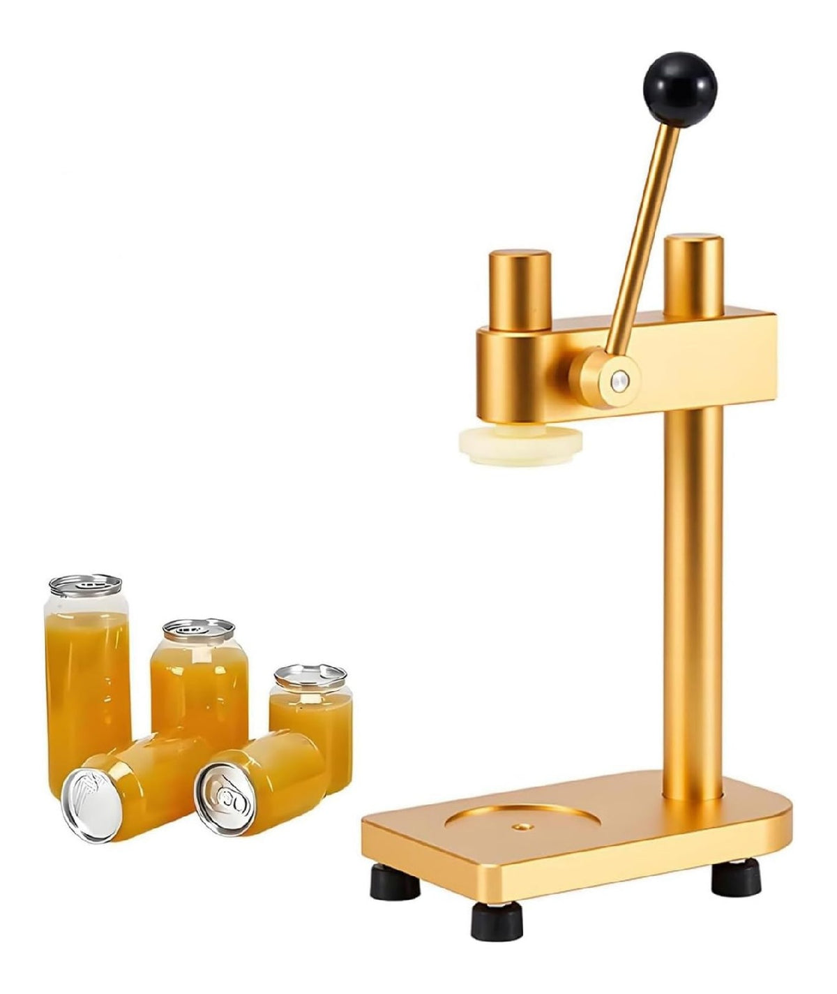 Sigillatrice manuale per lattine, macchina oro
