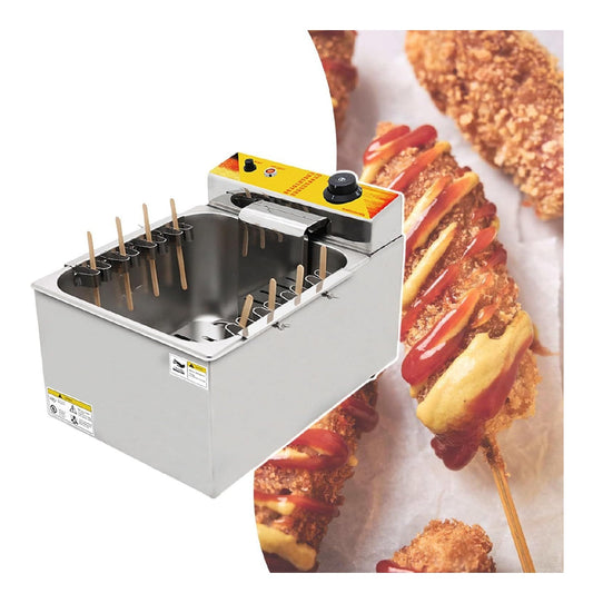 Friggitrice da cucina 12 L temperatura regolabile nero