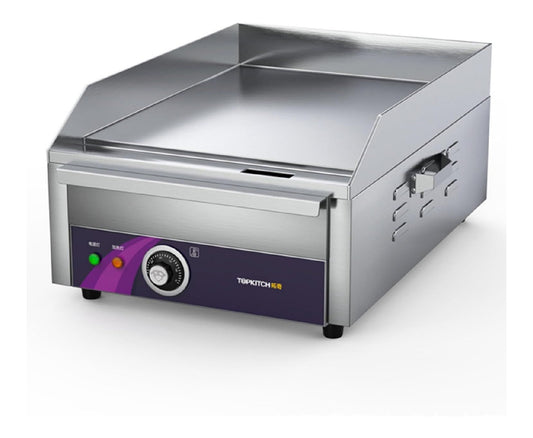 Catering Fry Top Elettrico Griglia in acciaio inox temperatura regolabile oro