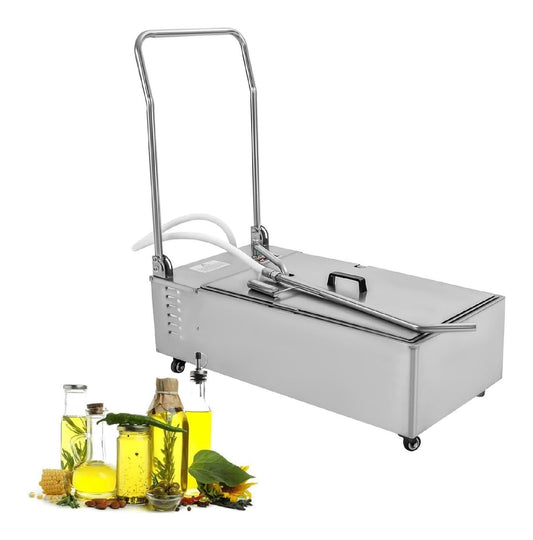 Friggitrice da cucina Macchina commerciale filtro dell'olio, pompa