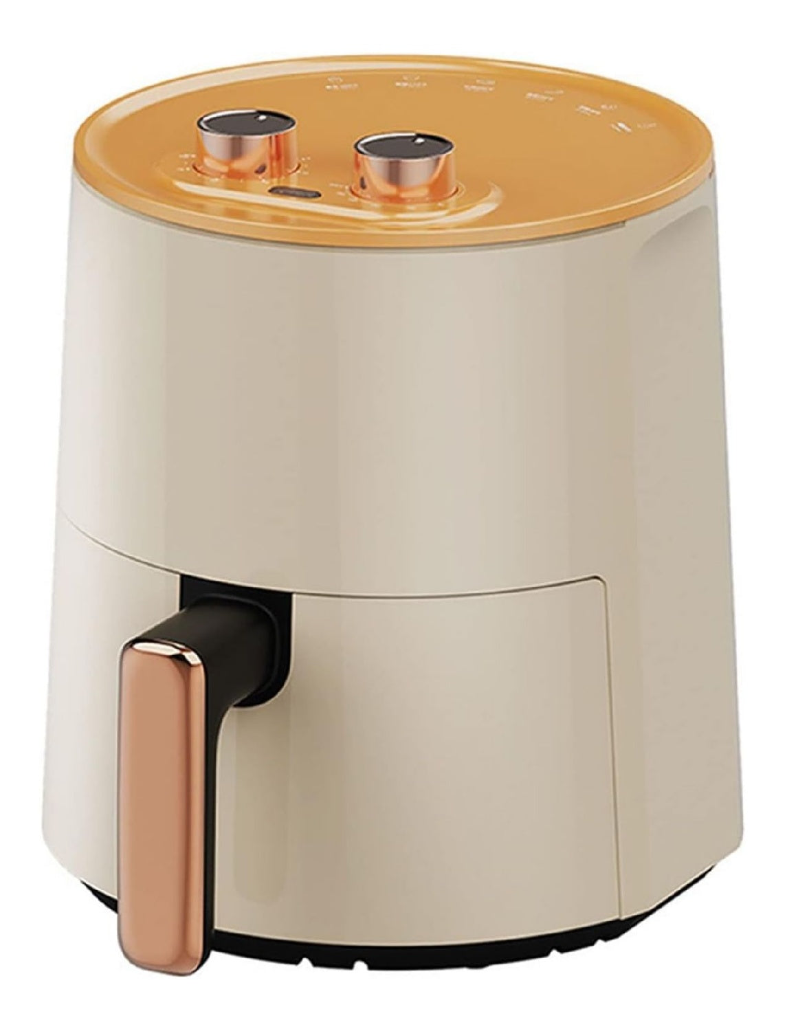 Friggitrice elettrica funzionamento automatico temperatura regolabile nero