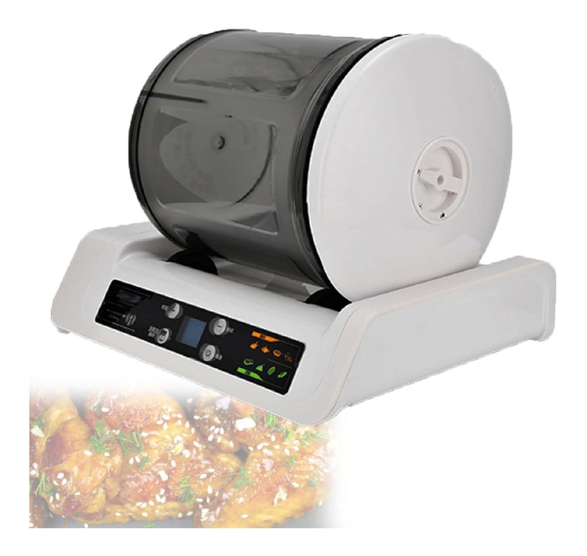 Apparecchio per uso domestico con timer nero