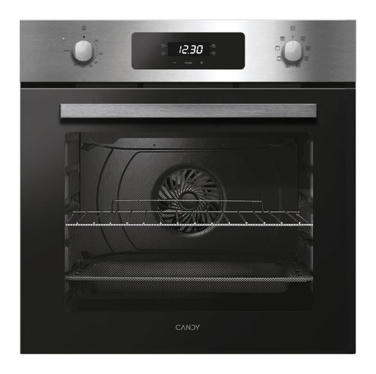 Forno elettrico compatto 65 L in acciaio inox argento