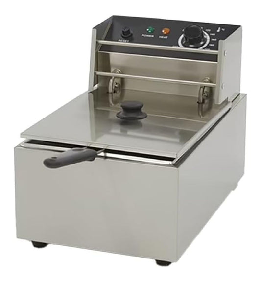 Friggitrice da cucina Friggitrice elettrica professionale vasca, termostato