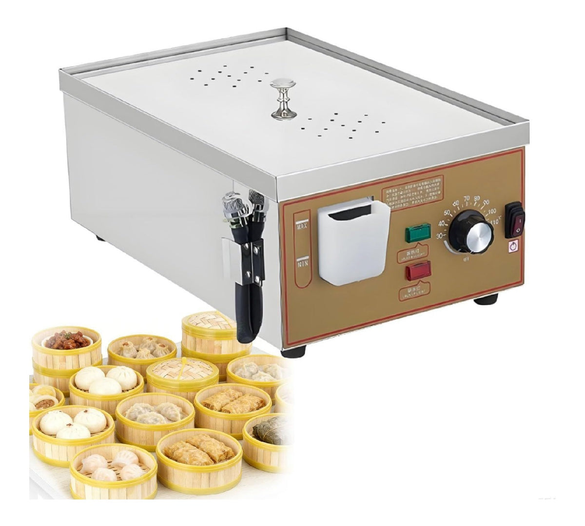 Macchina per panini Vapore Breakfast funzionamento automatico funzione vapore oro