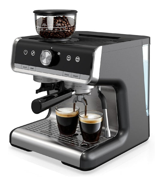 Funzionamento automatico macchina espresso funzione vapore crema