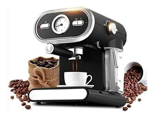 Macchina caffe, Macchina caffe Espresso, Macchina espresso funzionamento automatico nero