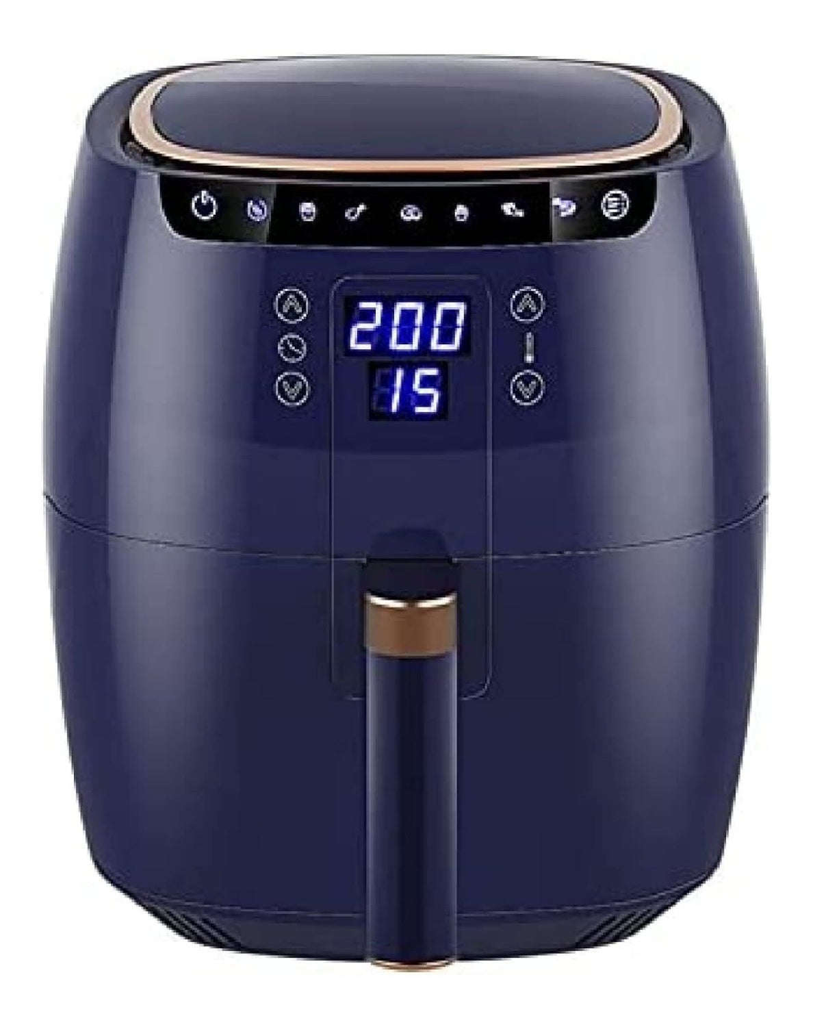 Friggitrice ad aria 6.5 L con comandi touch blu