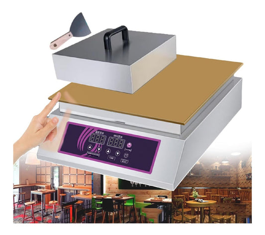 Grill elettrico digitale portatile rame