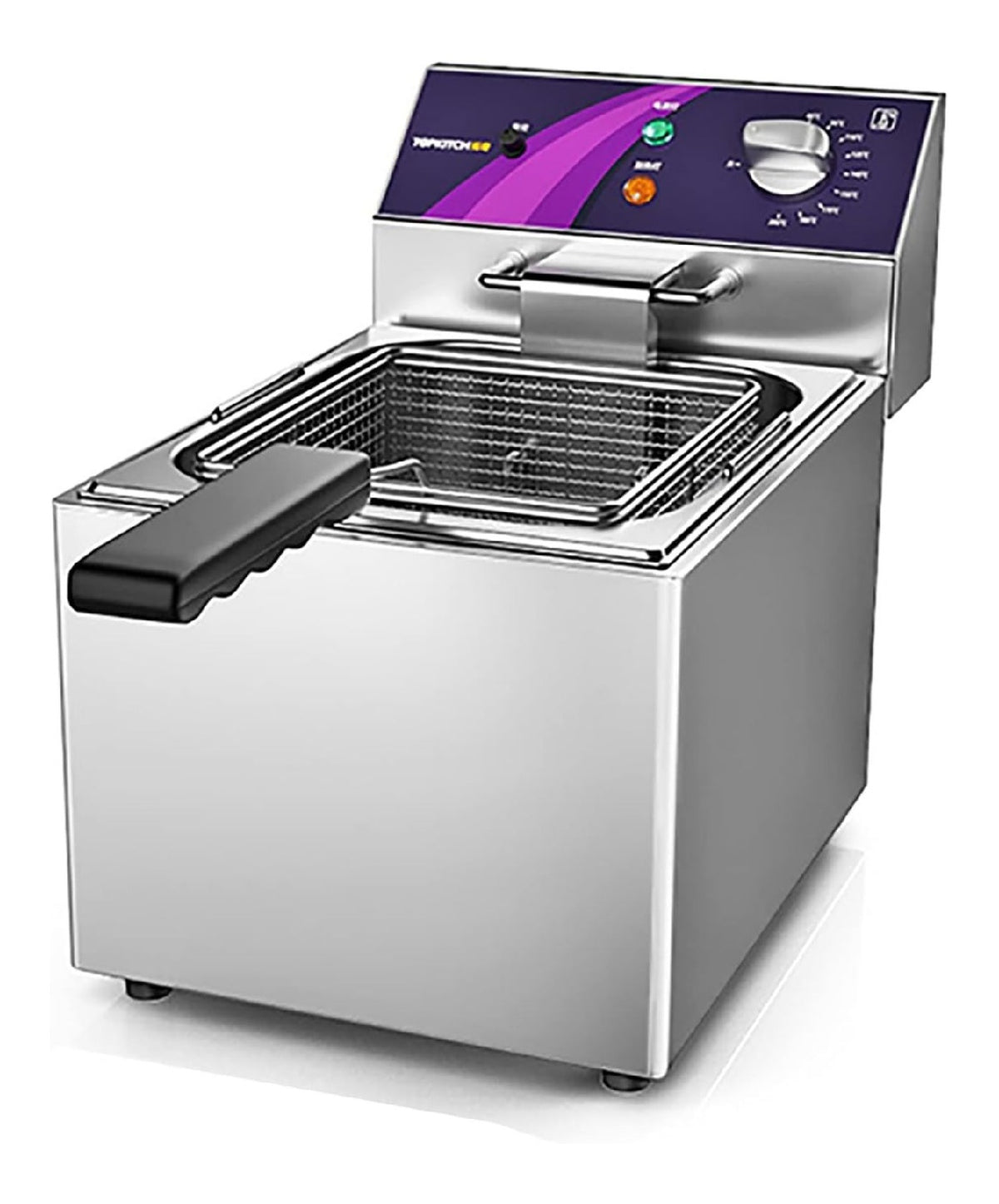 Friggitrice elettrica funzionamento automatico rame 10 L